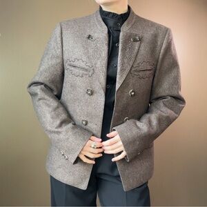 Loden Trachten Wool Blazer